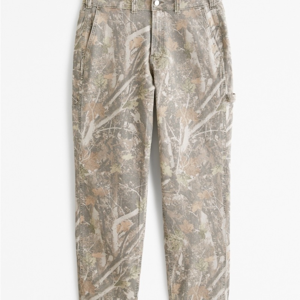 Abercrombie & Fitch Brown Cargo Pants Durable Outdoor Style